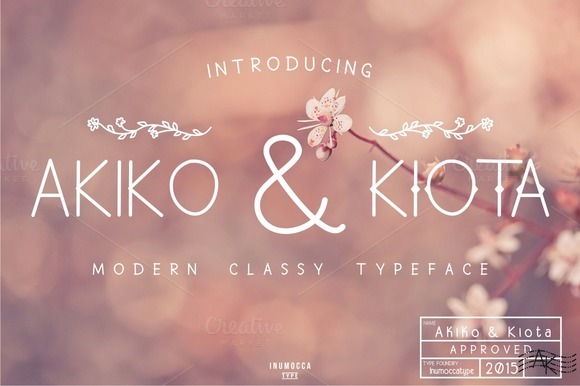 Akiko and Kiota: A Modern Typeface for Editorial Excellence