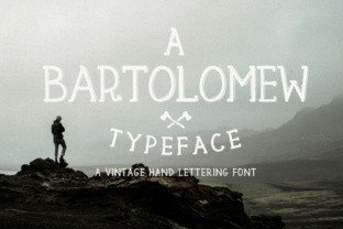 Bartolomew: A Handwritten Font for Editorial Design
