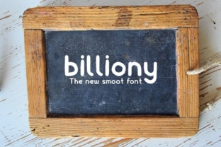 Billiony: A Vintage Font for Crafters and Product Creators