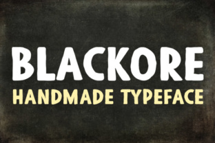 Blackore Handmade: A Font That Speaks Volumes