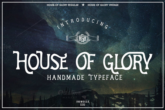 House of Glory: A Typeface That Adds Character to Branding