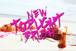 Top Light Brush: A Graffiti-Inspired Font for Digital Design