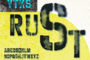 VTKS Rust: A Bold Font for Campaigns That Demand Attention